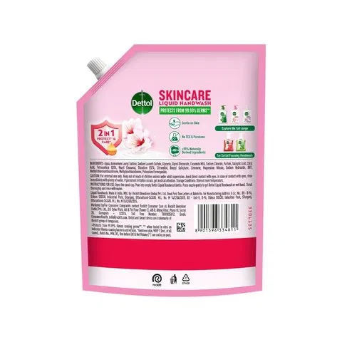 Dettol Skincare Hand Wash Refill Pouch