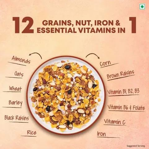 Kellogg's Muesli Nuts Delight, Breakfast Cereal
