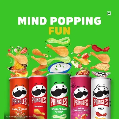 Pringles Sour Cream & Onion Potato Chips