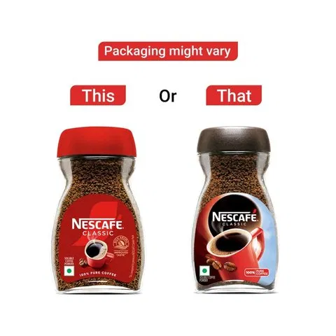 Nescafe Classic Instant Coffee Powder - 100% Pure Coffee
