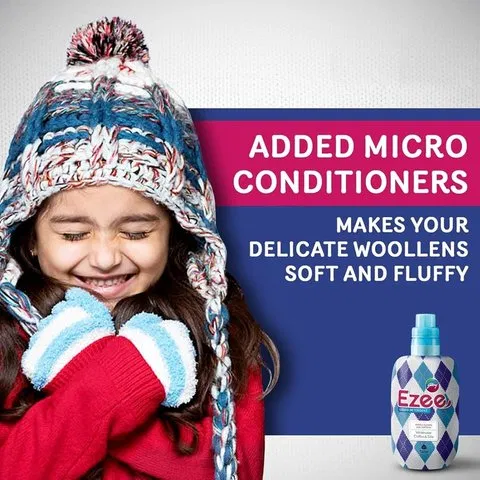 Godrej Ezee Woollen Liquid Detergent For Winterwear- Chiffon & Silks
