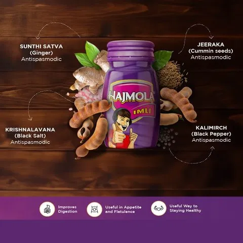 Dabur Hajmola Imli Digestive Tablets
