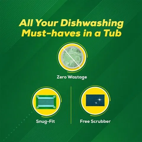 Vim Lemon Tub Dishwashing Tub