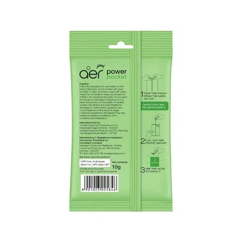 Godrej Aer Power Pocket Jasmine Floral Delight Air Freshener