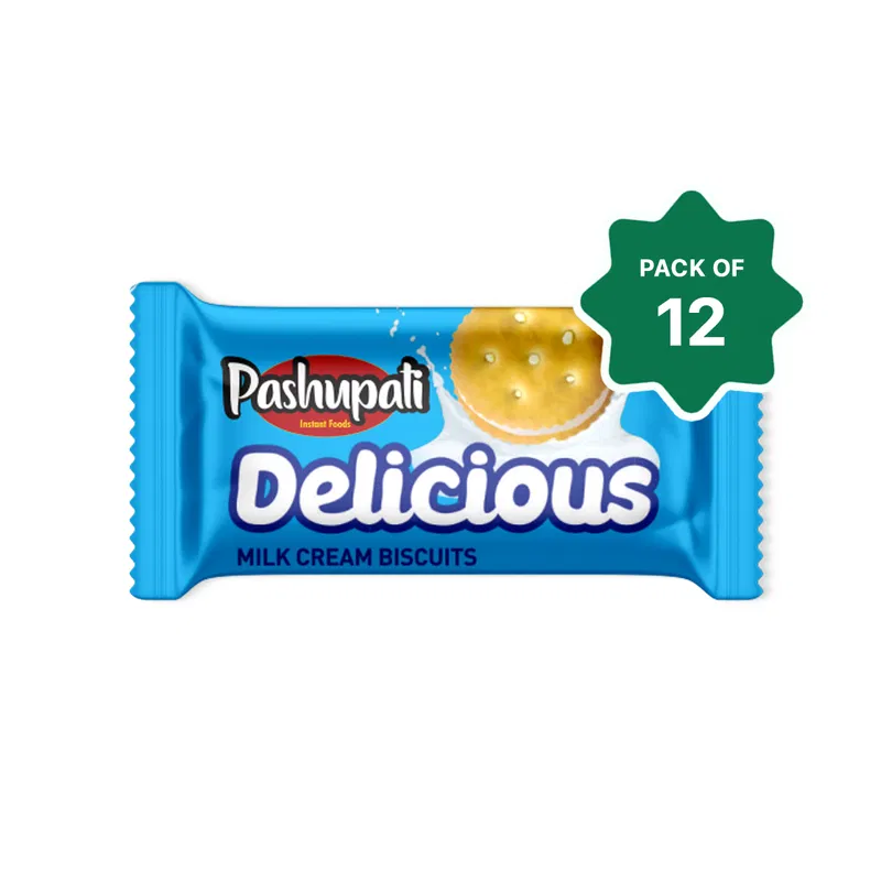 Pashupati Delicious Milk Cream Biscuits