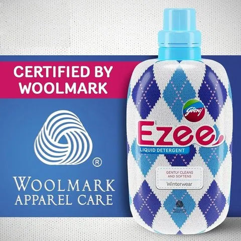 Godrej Ezee Woollen Liquid Detergent For Winterwear- Chiffon & Silks