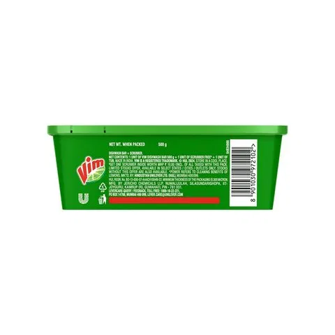 Vim Lemon Tub Dishwashing Tub
