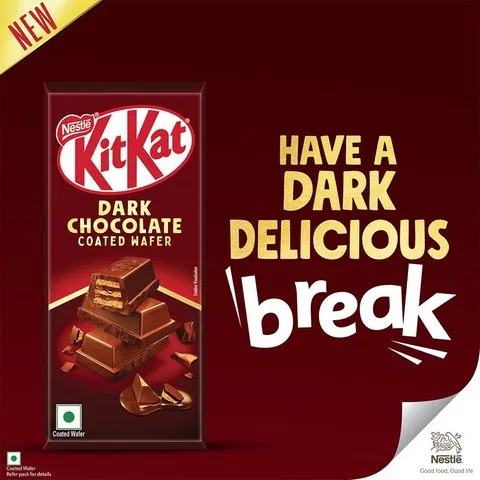 Nestle KitKat Dark Coated Wafer Chocolate