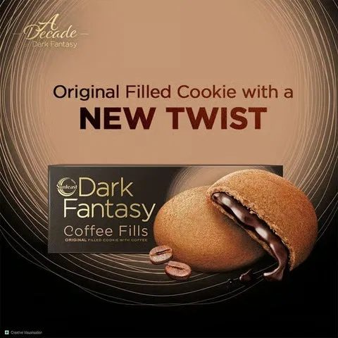 Sunfeast Dark Fantasy Coffee Fills Cookies