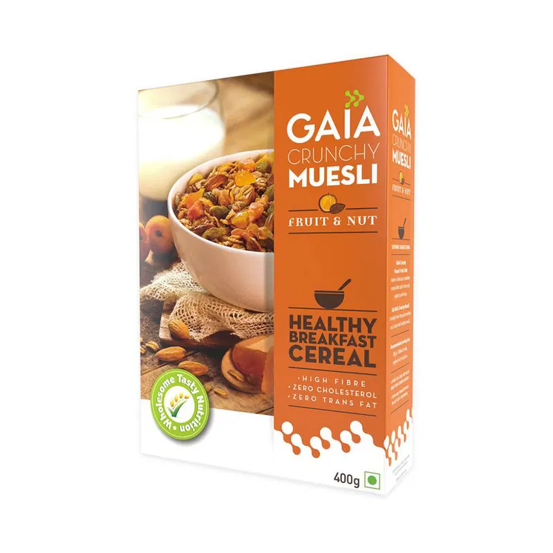 Gaia Crunchy Muesli Fruit and Nuts
