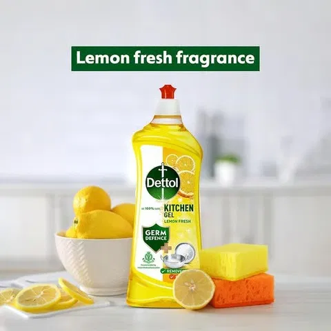 Dettol Lemon Fresh Dishwash Gel