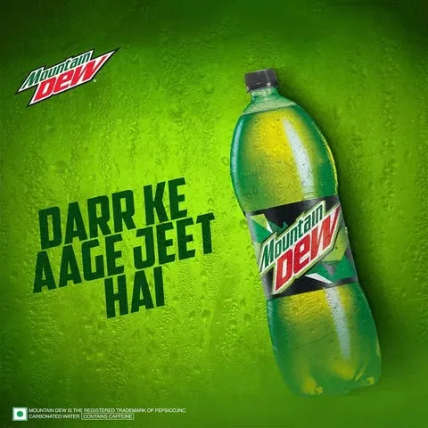 Mountain Dew Lime Soft Drink