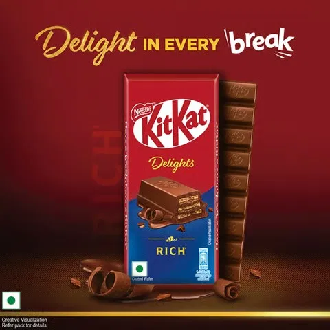 Nestle KitKat Rich Coated Wafer Chocolate