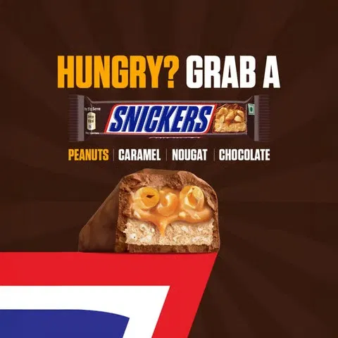 Snickers Peanut Filled Chocolate Bar 35GM