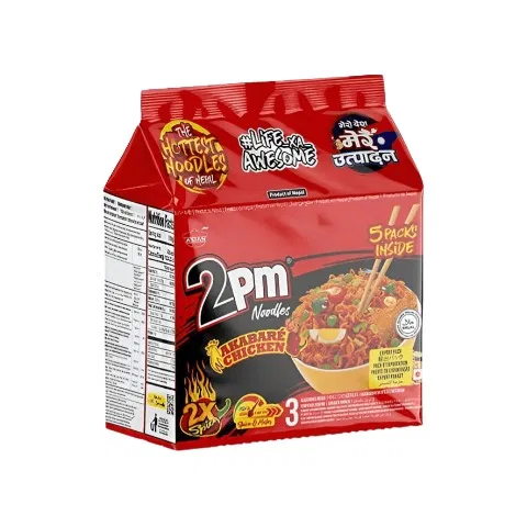 2pm 2X Spicy Akabare Chicken Noodles (100gm)