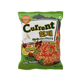 Current Hot and Lemon Veg Noodles (100gm) - Vhandar