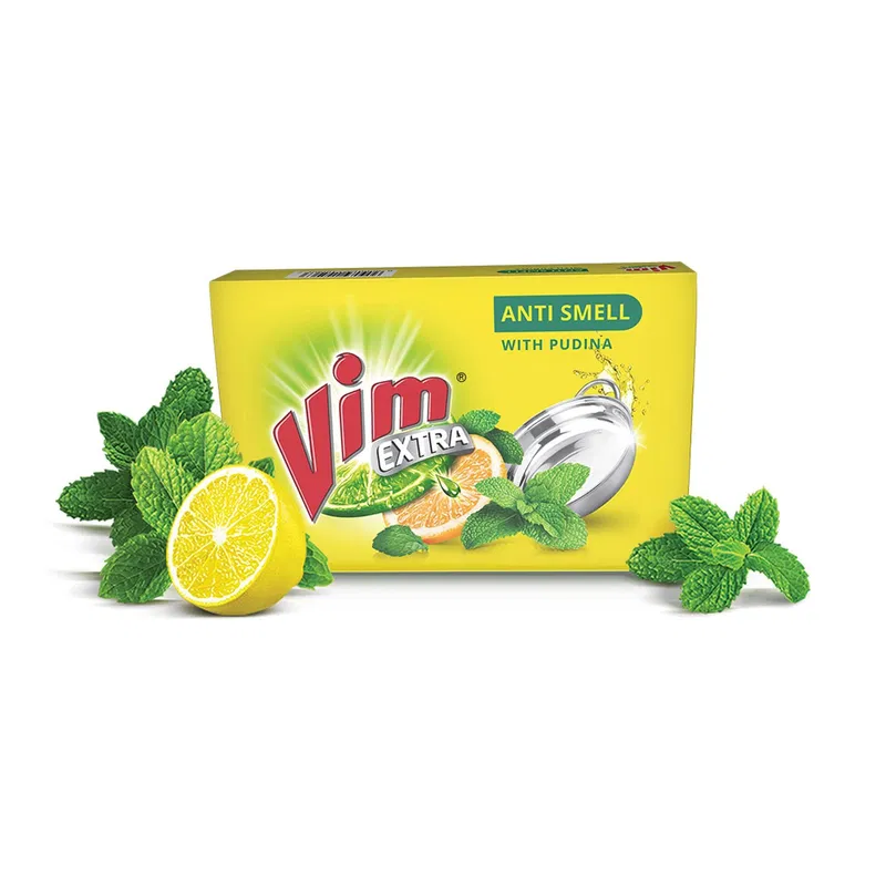 Vim Extra Anti Smell Dish Wash Bar 150 gm Buy 6 get 1 free