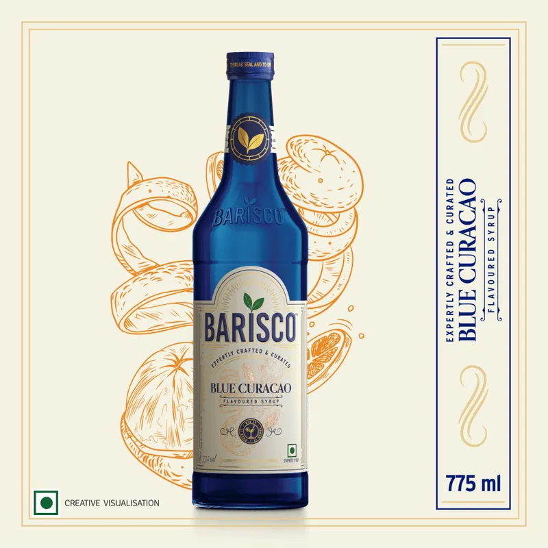 Barisco Blue Curacao Syrup