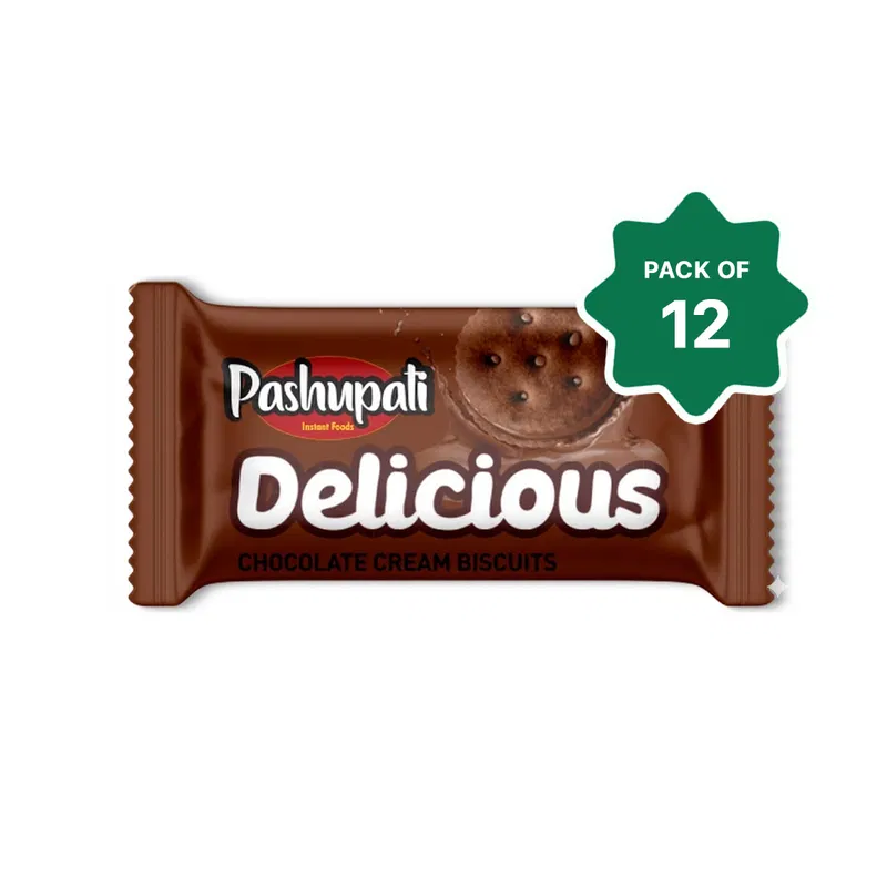 Pashupati Delicious Chocolate Cream Biscuits