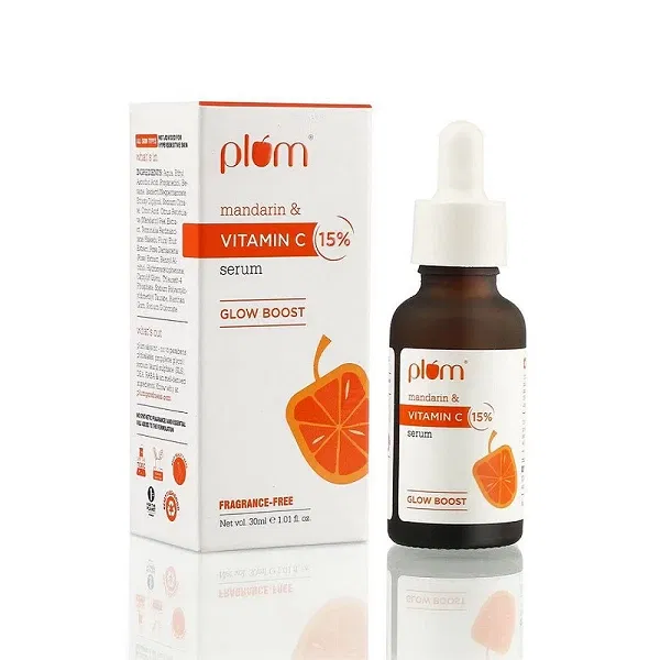 Plum 15% Vitamin C Serum for Face with Mandarin