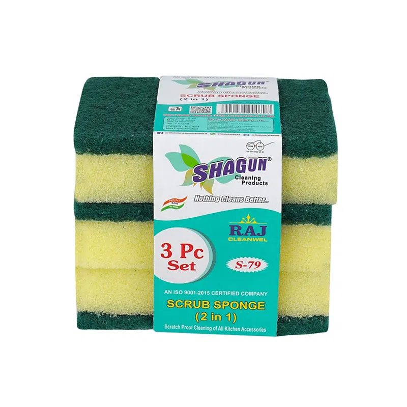 Shagun Sponge Scrubber (3 in 1)