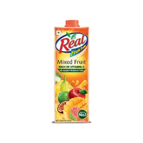 Real Mixed Fruit Juice (1ltr) - Vhandar