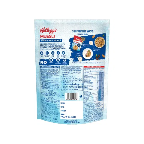 Kellogg's with 0% Added Sugar Muesli