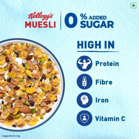 Kellogg's with 0% Added Sugar Muesli