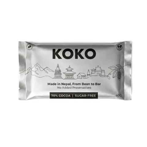 KOKO 70% Cocoa Sugar Free Chocolate (40gm)