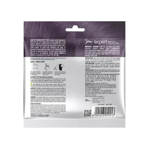 Godrej Expert Hair Colour for Women & Men (Burgundy)